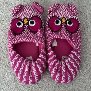 NEVER WORN Nick & Nora Owl Slippers Size S